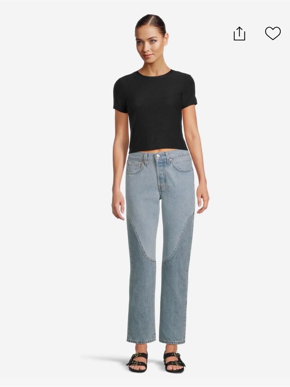 Levi's® Women's 501 Original Chaps Jeans 25 x 30 • 100% Cotton • Western
